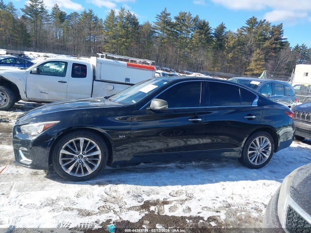 Aukcja sprzedaży 2018 Infiniti Q50 3.0t Luxe, vin: JN1EV7ARXJM437952, numer aukcji: 44383734