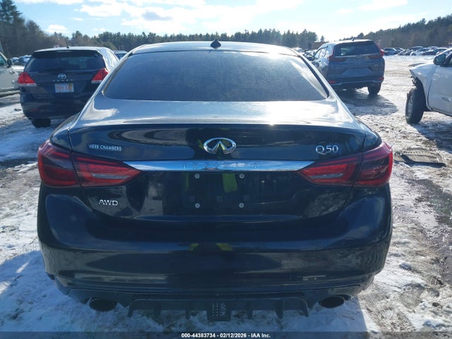 Aukcja sprzedaży 2018 Infiniti Q50 3.0t Luxe, vin: JN1EV7ARXJM437952, numer aukcji: 44383734