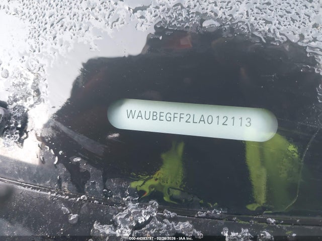 Продаж на аукціоні авто 2020 Audi A3 Premium 45 Tfsi S Line Quattro S Tronic, vin: WAUBEGFF2LA012113, номер лоту: 44383797