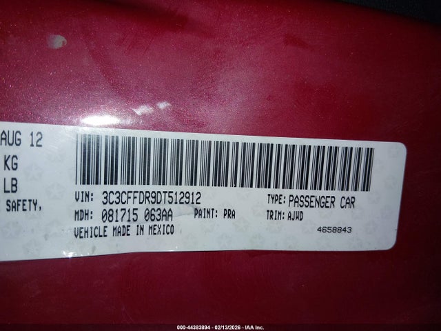 2012 FIAT 500 3C3CFFCR7CT106580 Photo 8