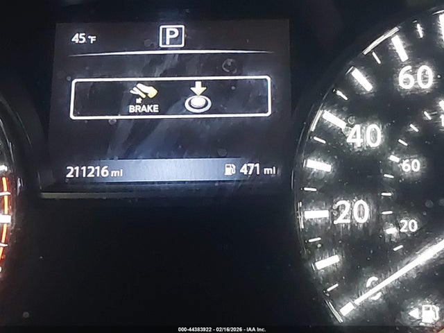 44383922 :رقم المزاد ، 1N4AL3AP5GN365169 vin ، 2016 Nissan Altima 2.5/2.5 S/2.5 Sl/2.5 Sr/2.5 Sv مزاد بيع