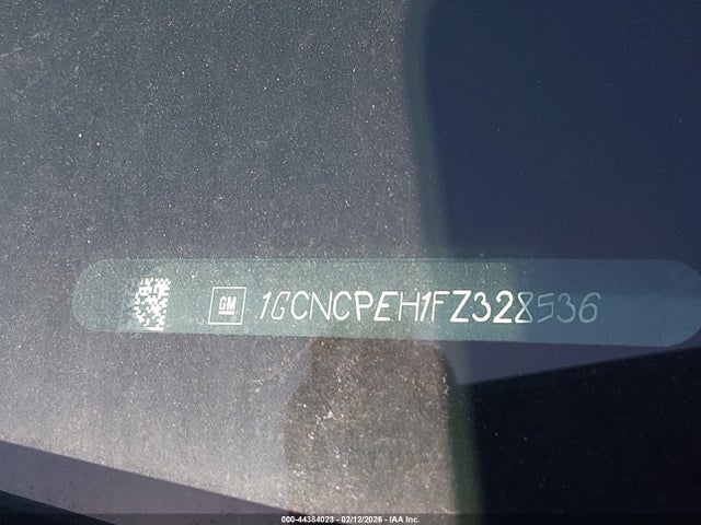 1GCNCPEH1FZ328536 Chevrolet Silverado 1500 Wt