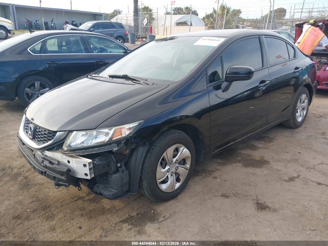 Honda Civic Lx 2014 2HGFB2F53EH517591 Image 2