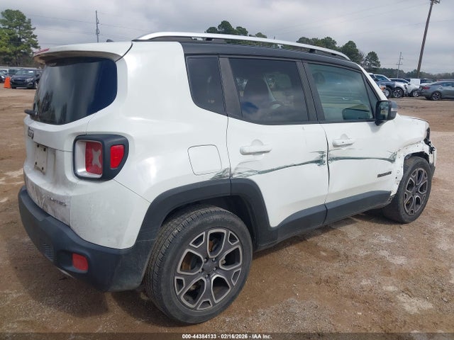 2017 Jeep Renegade Limited Fwd მანქანა იყიდება აუქციონზე, vin: ZACCJADB5HPF09681, აუქციონის ნომერი: 44384133