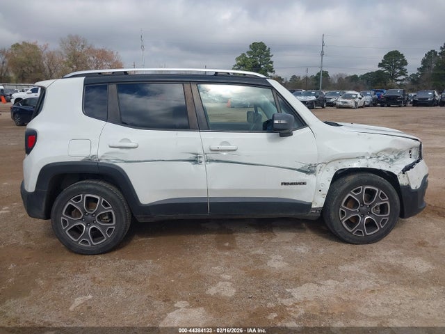 2017 Jeep Renegade Limited Fwd მანქანა იყიდება აუქციონზე, vin: ZACCJADB5HPF09681, აუქციონის ნომერი: 44384133