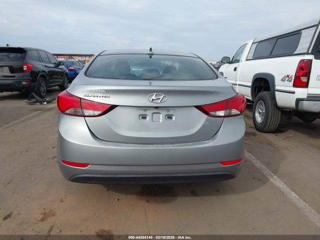 KMHDH4AE8GU484249 Hyundai Elantra Value Edition