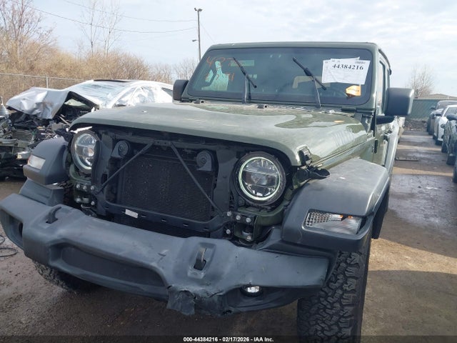 44384216 :رقم المزاد ، 1C4HJXDG0LW287079 vin ، 2020 Jeep Wrangler Unlimited Willys 4x4 مزاد بيع