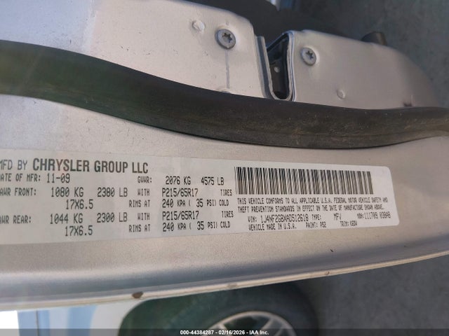Aukcja sprzedaży 2010 Jeep Patriot Sport, vin: 1J4NF2GBXAD512618, numer aukcji: 44384287