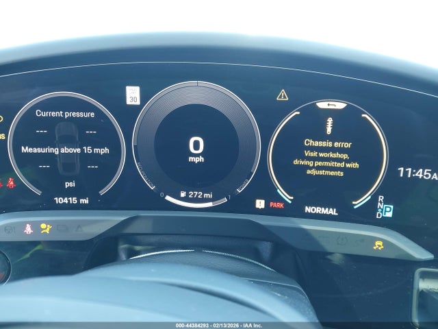 WP0AA2Y11SSA09827 Porsche Taycan 4