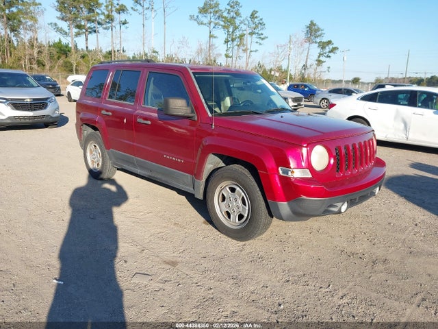2012 JEEP PATRIOT 1C4NJPBA2CD590555