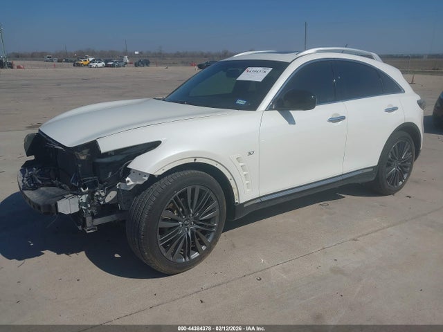 44384378 :رقم المزاد ، JN8CS1MW9HM412342 vin ، 2017 Infiniti Qx70 مزاد بيع