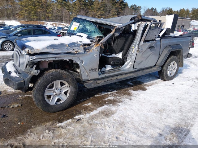 44384420 :رقم المزاد ، 1C6JJTAG8LL215229 vin ، 2020 Jeep Gladiator Sport S 4x4 مزاد بيع