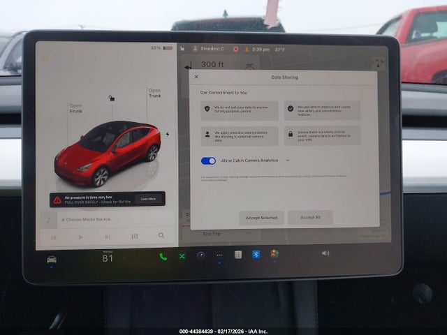 7SAYGDED7PF957662 Tesla Model Y Rwd