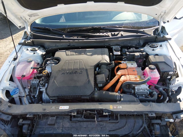 KMHLM4DJ8SU158699 Hyundai Elantra Hybrid Blue