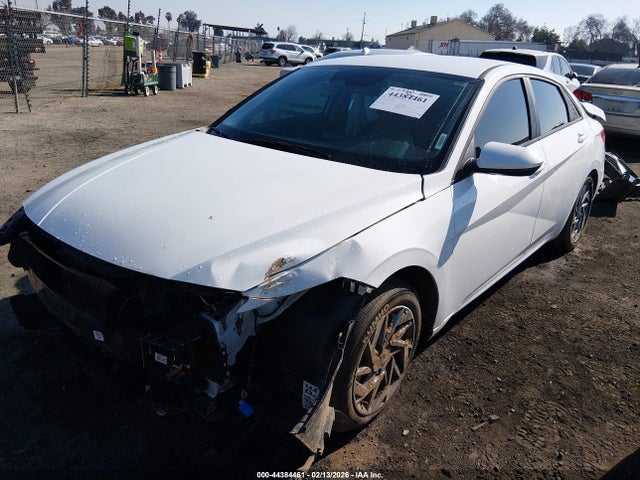 KMHLM4DJ8SU158699 Hyundai Elantra Hybrid Blue