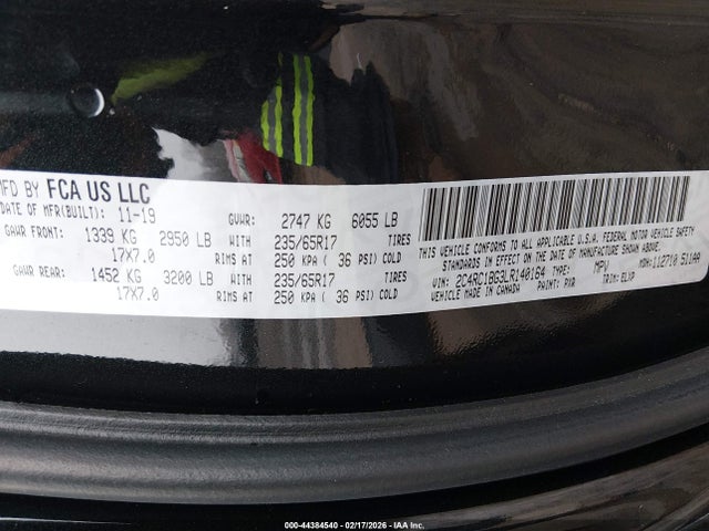 2020 CHRYSLER PACIFICA 2C4RC1BG3LR140164 Photo 8