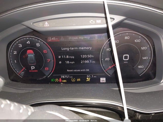 44384565 :رقم المزاد ، WA1BVAF19LD008718 vin ، 2020 Audi Q8 Premium Plus 55 Tfsi Quattro Tiptronic مزاد بيع
