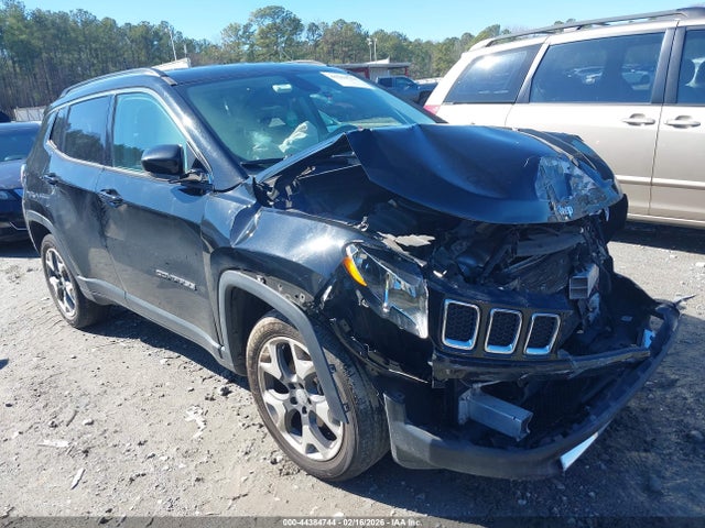 2018 Jeep Compass Limited 4x4 მანქანა იყიდება აუქციონზე, vin: 3C4NJDCB4JT372906, აუქციონის ნომერი: 44384744
