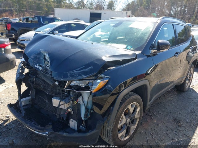 2018 Jeep Compass Limited 4x4 მანქანა იყიდება აუქციონზე, vin: 3C4NJDCB4JT372906, აუქციონის ნომერი: 44384744