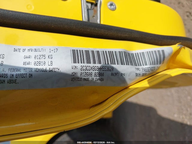 2017 DODGE CHARGER 2C3CDXBG9HH553620 Photo 8