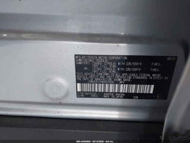 Toyota Rav4 Prime Xse 2021 JTMEB3FV1MD057858 Image 9