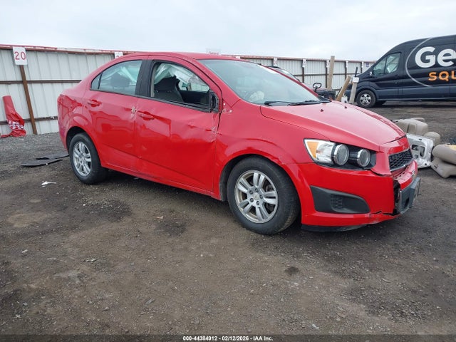2012 CHEVROLET SONIC 1G1JB5SH4C4116435