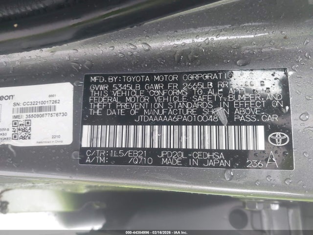 2023 TOYOTA MIRAI JTDAAAAA6PA010048 Photo 8