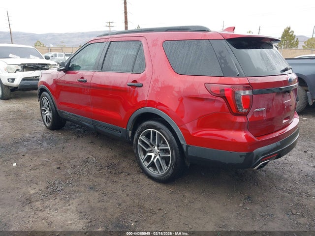 44385049 :رقم المزاد ، 1FM5K8GT7HGB22027 vin ، 2017 Ford Explorer Sport مزاد بيع