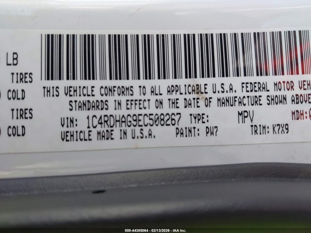 2014 DODGE DURANGO 1C4RDHAG9EC508267 Photo 8