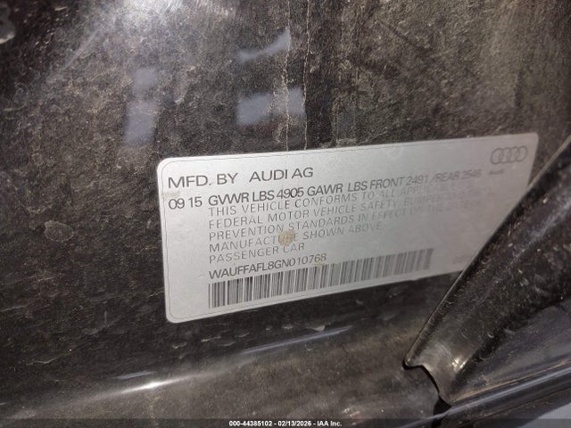 2016 AUDI A4 WAUFFAFL8GN010768 Photo 8