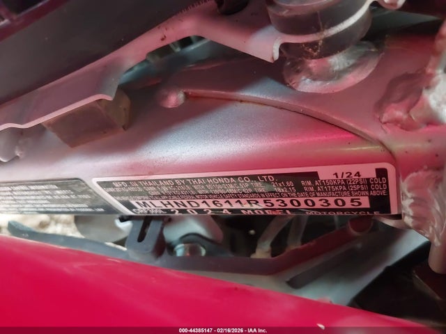 MLHND1611R5300305 Honda Crf300 L