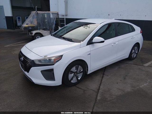 KMHC65LC2JU100251 Hyundai Ioniq Hybrid Blue