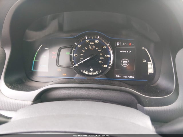 KMHC65LC2JU100251 Hyundai Ioniq Hybrid Blue