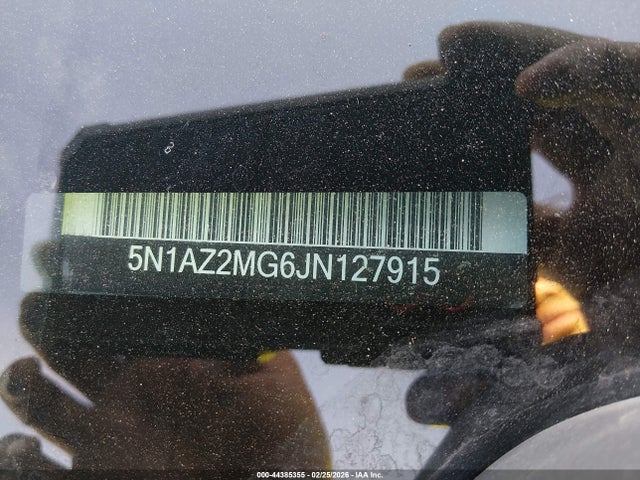 5N1AZ2MG6JN127915 Nissan MURANO SL