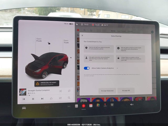 5YJYGDEF8MF151310 Tesla Model Y Performance Dual Motor All-wheel Drive