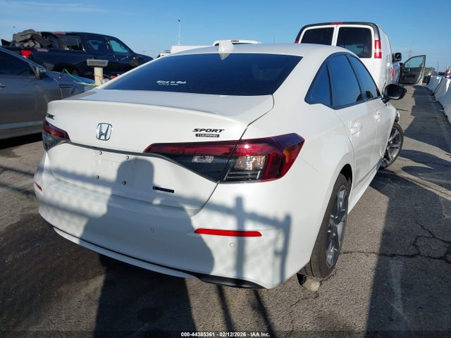 44385361 :رقم المزاد ، 2HGFE4F81TH314466 vin ، 2026 Honda Civic Hybrid Sport/sport Touring مزاد بيع