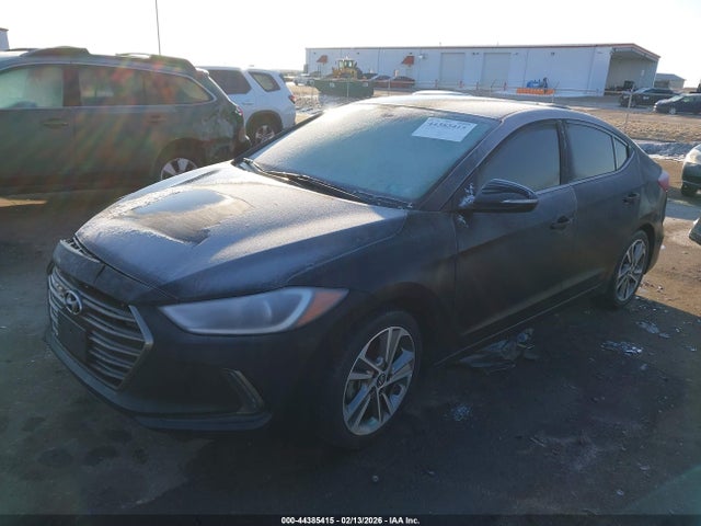 2018 Hyundai Elantra Limited მანქანა იყიდება აუქციონზე, vin: 5NPD84LF2JH299285, აუქციონის ნომერი: 44385415