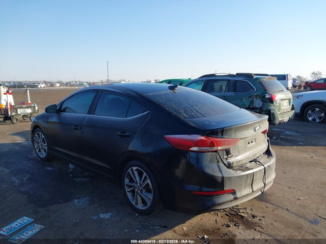 2018 Hyundai Elantra Limited მანქანა იყიდება აუქციონზე, vin: 5NPD84LF2JH299285, აუქციონის ნომერი: 44385415