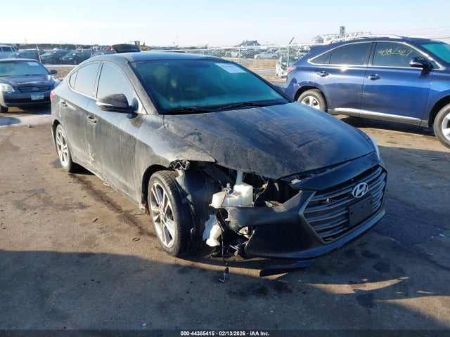 2018 Hyundai Elantra Limited მანქანა იყიდება აუქციონზე, vin: 5NPD84LF2JH299285, აუქციონის ნომერი: 44385415