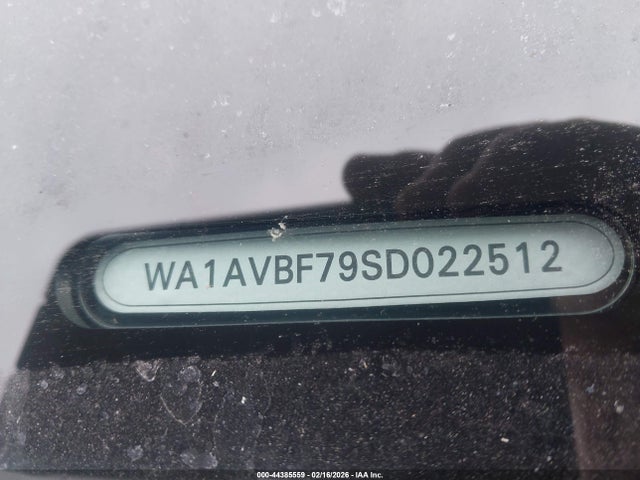 2025 Audi Q7 Premium 55 Tfsi Quattro Tiptronic მანქანა იყიდება აუქციონზე, vin: WA1AVBF79SD022512, აუქციონის ნომერი: 44385559