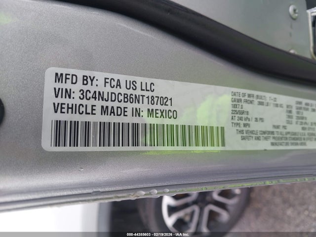 Jeep Compass Limited 4x4 2022 3C4NJDCB6NT187021 Image 9