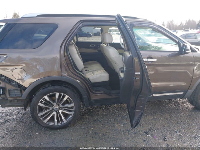 1FM5K8HT3GGC37561 Ford Explorer Platinum