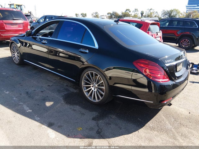 Aukcja sprzedaży 2016 Mercedes-benz S 550 Plug-in Hybrid, vin: WDDUG6DB1GA277357, numer aukcji: 44385768