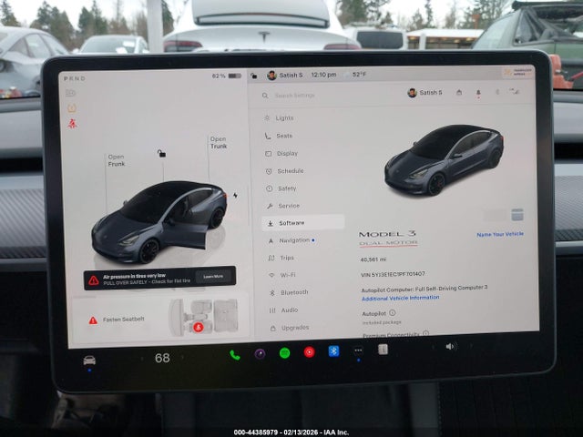 2023 TESLA MODEL 3 5YJ3E1EC1PF701407 Photo 6