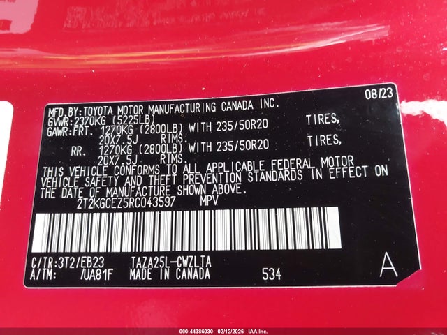 2024 LEXUS NX 350 2T2KGCEZ5RC043597 Photo 8