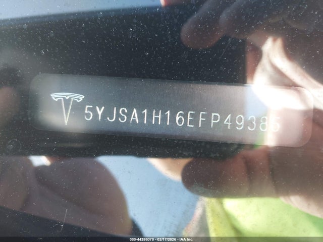 Продаж на аукціоні авто 2014 Tesla Model S P85, vin: 5YJSA1H16EFP49385, номер лоту: 44386070