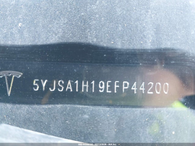 2014 TESLA MODEL S 5YJSA1H19EFP44200 Photo 8