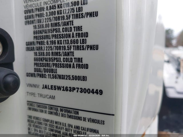 JALE5W163P7300449 Isuzu NRR