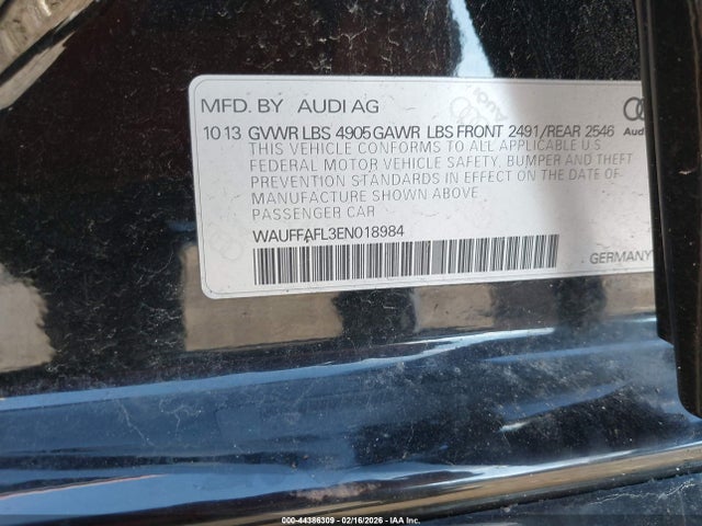 2014 AUDI A4 WAUFFAFL3EN018984 Photo 8