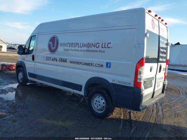 Aukcja sprzedaży 2017 Ram Promaster 2500 High Roof 159 Wb, vin: 3C6TRVDG1HE503327, numer aukcji: 44386450